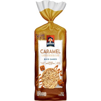 UPC 030000169100 - Quaker Caramel Corn Rice Cakes, 6.56 Oz | Upcitemdb.com