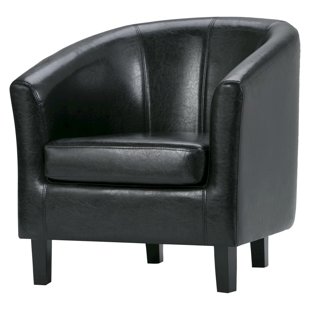 Photos - Chair 30" Parker Tub  Black - WyndenHall