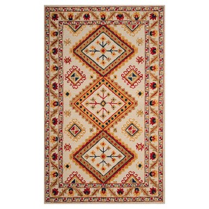 Tribal Design Tufted Accent Rug 3