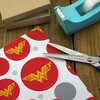 Wonder Woman Wonder Woman Icons Logo Gift Wrap 30" x 72" - 3 of 4