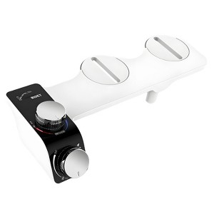 SUGIFT Bidet Attachment for Toilet, Dual Nozzles with Adjustable Water Pressure & Temperature for Feminine & Rear Wash - 1 of 1