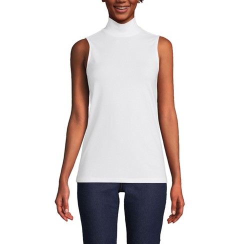 Lands end mock neck deals