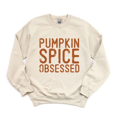 Simply Sage Market Women's Graphic Sweatshirt Pumpkin Spice Obssessed