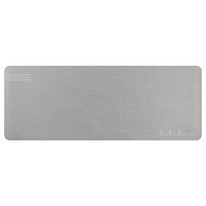 Unique Bargains Modern Waterproof Cushioned Non-Skid Kitchen Mat Set of 1 - 1 of 4