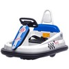 Aosom Bumper Car for Kids, 360° Rotation 6V Electric Ride on Bumper with Twins Motors, Music Horn and LED Lights, Safety Belt - 4 of 4