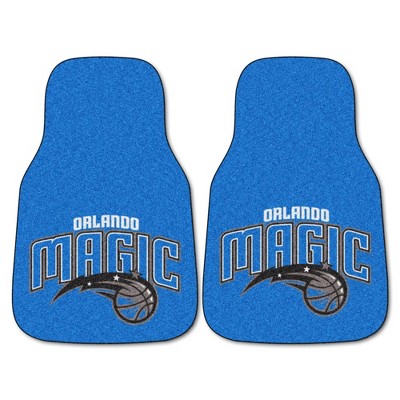 NBA Orlando Magic Carpet Car Mat Set - 2pc