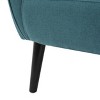 Christopher Knight Home Alphonse Armchair Dark Teal : Upholstered Polyester, Hardwood Frame, Spot Clean - image 4 of 4