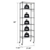 Karl Home 21.25in.W Steel Height -Adjustable Shelving Unit - 3 of 4