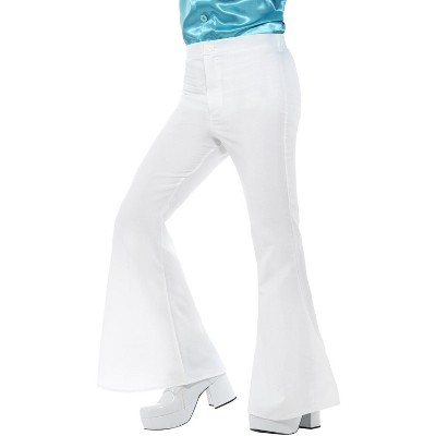 Smiffy Flared Trousers Men's Costume (White)
