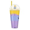 Silver Buffalo Disney Winnie the Pooh "Hunny" Pot with Bees 24oz Dome Top Travel Tumbler With Straw - 2 of 3