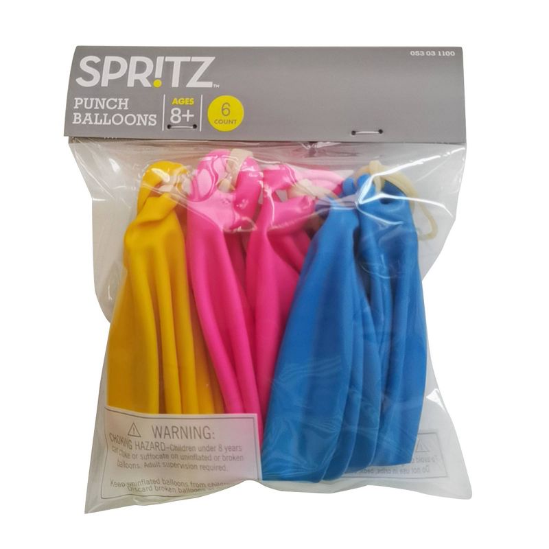 6ct Punch Balloons - Spritz&#8482;, 3 of 8