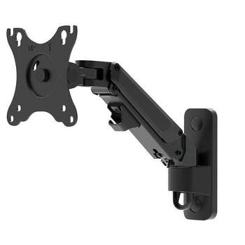 Monoprice 1-Segment Wall Mount For Monitors Up To 27 Inch | Adjustable Gas Spring - Workstream Collection