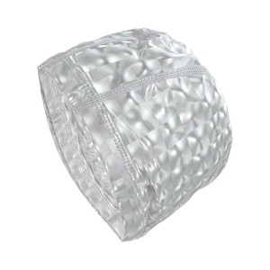 Unique Bargains PU Cube Pattern Swimming Cap 1 Pc - 1 of 4