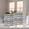 Luxury Cotton Heavyweight Solid Plush Towel Set by Blue Nile Mills - 2 of 4