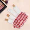 Unique Bargains 1 Pc Christmas Knitting Patterns Drawstring Makeup Bag for Vacation Wool - 4 of 4