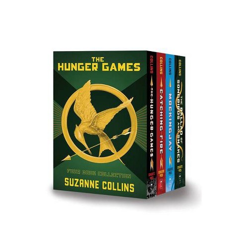 Hunger Games 4-Book Hardcover Box Set (the Hunger Games, Catching Fire,  Mockingjay, the Ballad of Songbirds and Snakes) - by Suzanne Collins