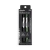 Altitude 2pk Refillable Ballpoint Pens 1.0mm Black Ink Silver - 2 of 4