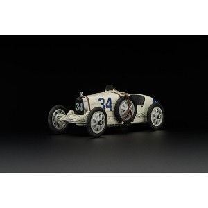 Bugatti T35 #34 National Color Project USA Limited Edition to 500 pieces Worldwide 1/18 Diecast Model Car by CMC - 1 of 4