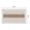 REGALWOVEN Cotton Linen Washable Indoor Outdoor Placemats 20" x 12" 4 Pcs - 3 of 4