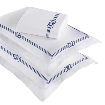 Cotton Gold Embroidered 3 Piece Duvet Cover Set by Blue Nile Mills