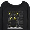 Women's - Pokémon - Pikachu Electric Bolt Lightweight French Terry Wide Neck Long Sleeve Shirt - 2 of 4
