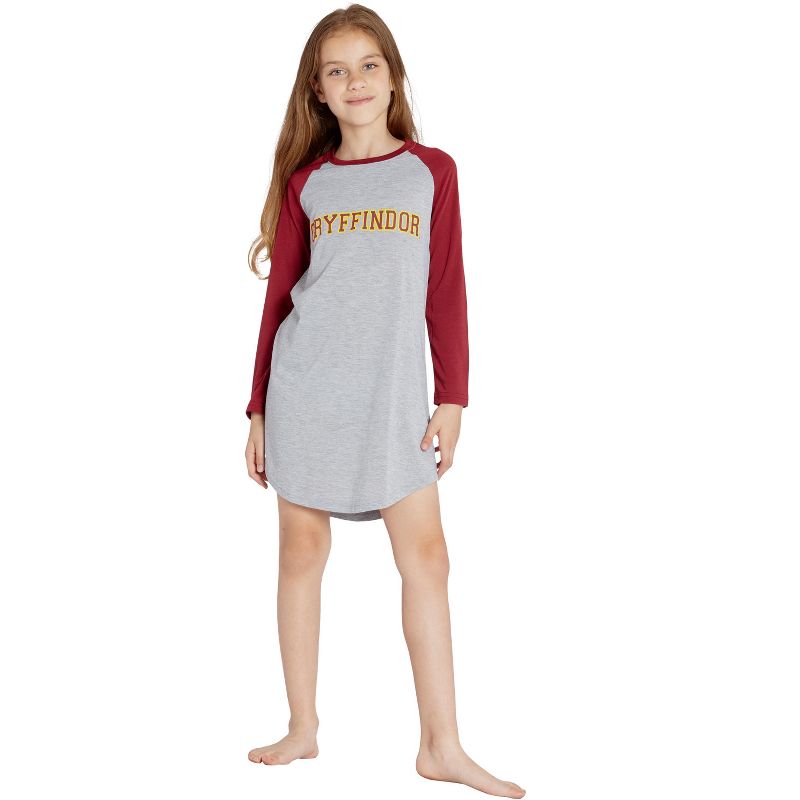 Big Girls' Harry Potter Pajama Nightgown Sleep Shirt, 2 of 7