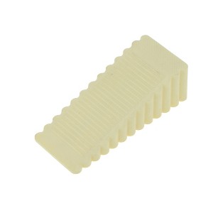 Unique Bargains Door Stop Under-Door Installation Large Wave Edges 3.66"x1.57"x1.1" 1 Pc - 1 of 4