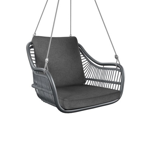 Modern best sale swing bench