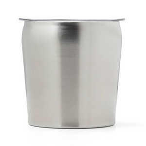 Cambridge Silversmiths 3qt Stainless Double Wall Ice Bucket: Hand Wash, 7.63" Height, 2.5 lbs, Silver - 1 of 4