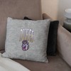 NCAA James Madison Dukes 16" Heather Gray Sweatshirt Pillow - 3 of 4