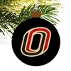 Omaha Primary Logo Wood Christmas Tree Holiday Ornament - 4 of 4