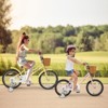 Safstar 16" Kid’s Bike with Height-Adjustable Handlebar & Saddle, Handbrake & Coaster Brake, Detachable Training Wheel, Gift for 4-7 Years Old Kids - 4 of 4