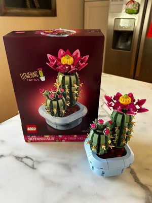 LEGO Botanicals Flowering Cactus Building Toy 11509 : Target