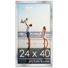 PosterPalooza | 24x40 Wood Frame with UV Acrylic, 6 Finishes: Black, White, Bronze, Silver, Wood, Mahogany - 2 of 4