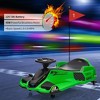 12V Kids Ride-On Drift Car – Electric Go-Kart With Variable Speed, Music, Led Lights, Brushless Motor - 4 of 4