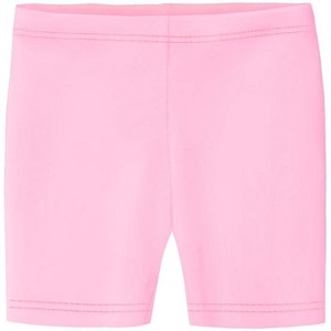 City Threads USA-Made 100% Cotton Girls Soft Bike Shorts - 1 of 4