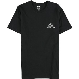 Reef Mens Carwick Short Sleeve Graphic T-Shirt, Black, Medium - 1 of 2