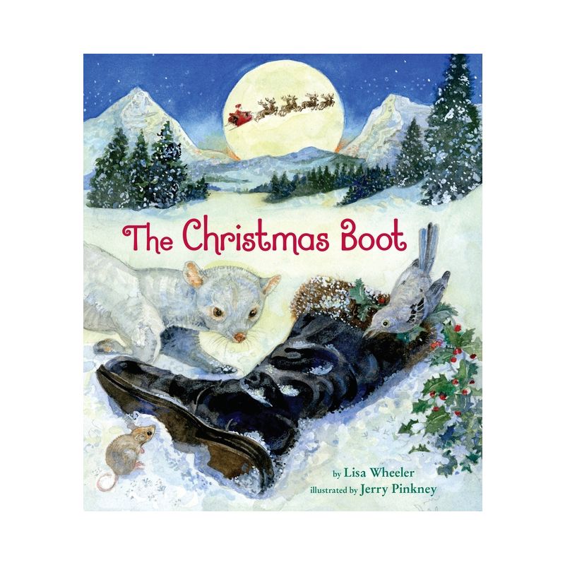 The Christmas Boot - by  Lisa Wheeler (Hardcover), 1 of 2