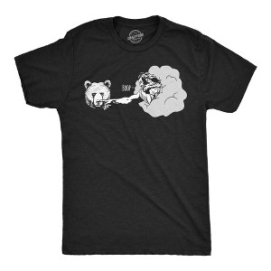 Mens Funny T Shirts Creation Of Boop Sarcastic Graphic Novelty Tee For Men - Crazy Dog Men's T Shirt Black S - 1 of 4