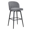 Spruce&Spring Swivel Barstool with Metal Legs Set - 2 of 4