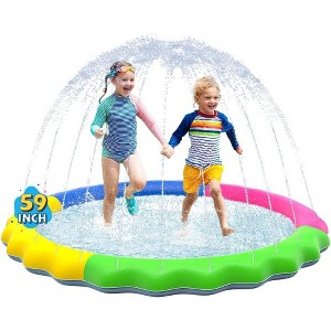 Jasonwell Non-Slip Splash Pad for Kids & Dogs, 59