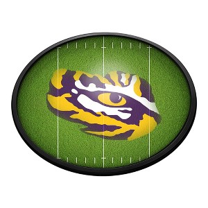 College Football On the 50 Design Oval Slimline Lighted Wall Sign - 1 of 4