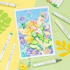 Ohuhu Alcohol Markers Supreme Brush Tip: 24-Color Brush & Chisel Double Tipped Art Marker Set -Honolulu Plus-Refillable - 2 of 4