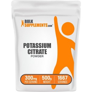 BulkSupplements Potassium Citrate Powder - 1 of 4