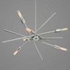 Progress Lighting Astra 6-Light Chandelier, Matte Black, No Shade - 3 of 4