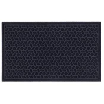 1'6"x2'6" Solid Tufted Doormat Navy - Mohawk