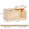 Sevobal Pet Crates and Houses Hamster Cage, 2 Opening Top Small Animals House for Dwarf Little Rabbits Guinea Pig Chinchilla, Beige, 31.5"*16"*15.8" - 4 of 4