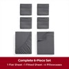 Mellanni 1800 Bed Sheet Set 6 PIECE - 3 of 4