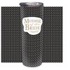 Elanze Designs Mother Of The Bride White Dots 20 ounce Stainless Steel Travel Tumbler - 2 of 4