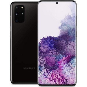 Manufacturer Refurbished Samsung Galaxy S20+ Plus 5G G986U (Verizon Only) 128GB Cosmic Black (Excellent) - 1 of 4